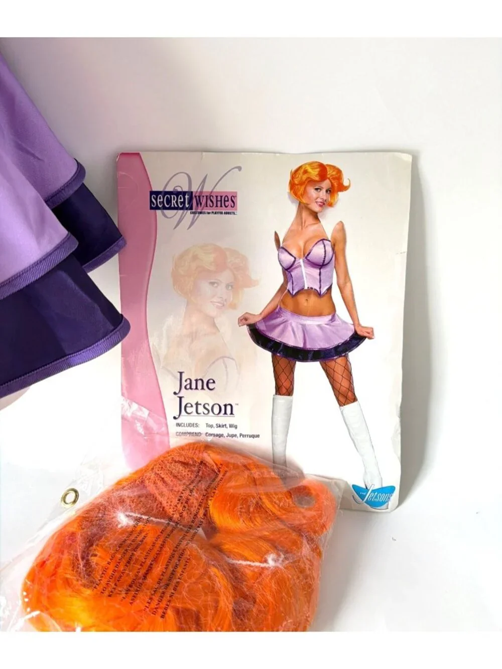 Secret Wishes Jane Jetson Retro Space Cartoon Cosplay Costume Adult Size Medium